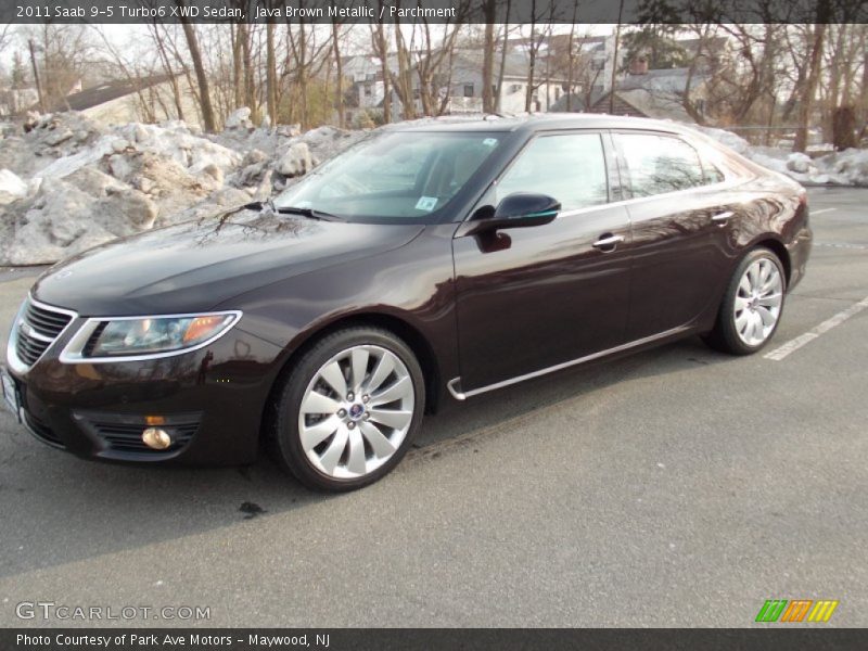 Java Brown Metallic / Parchment 2011 Saab 9-5 Turbo6 XWD Sedan
