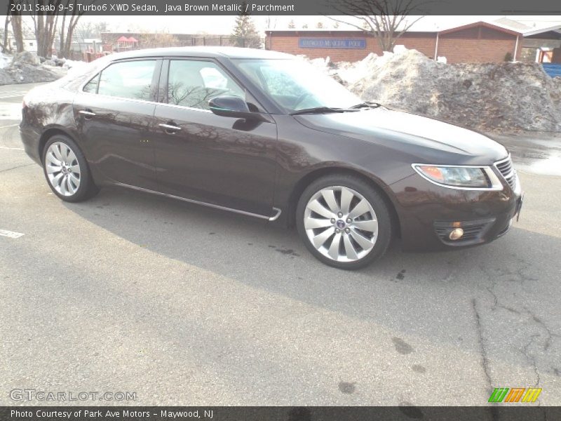 Java Brown Metallic / Parchment 2011 Saab 9-5 Turbo6 XWD Sedan