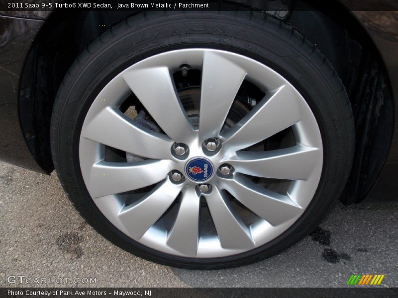 Java Brown Metallic / Parchment 2011 Saab 9-5 Turbo6 XWD Sedan