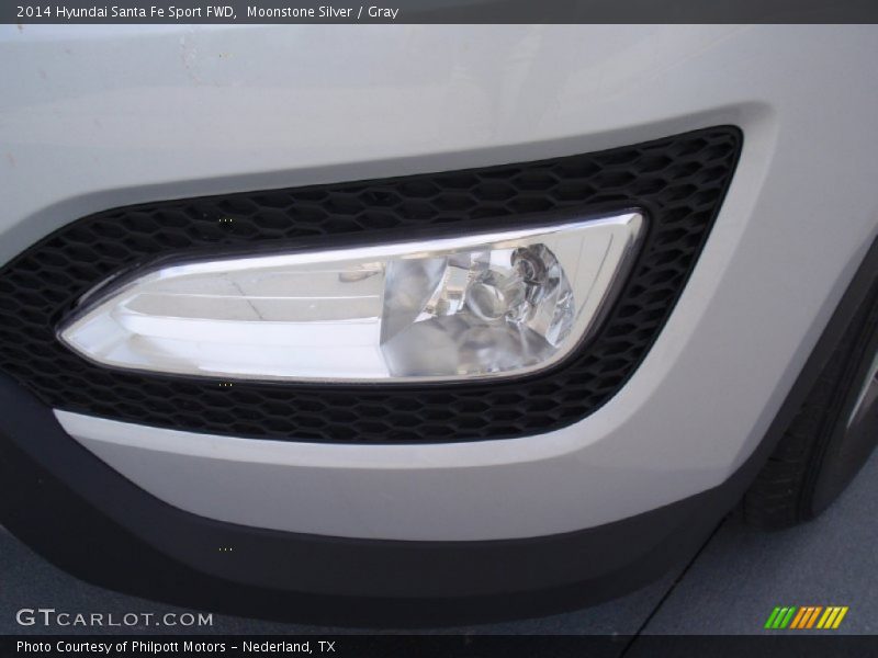 Moonstone Silver / Gray 2014 Hyundai Santa Fe Sport FWD