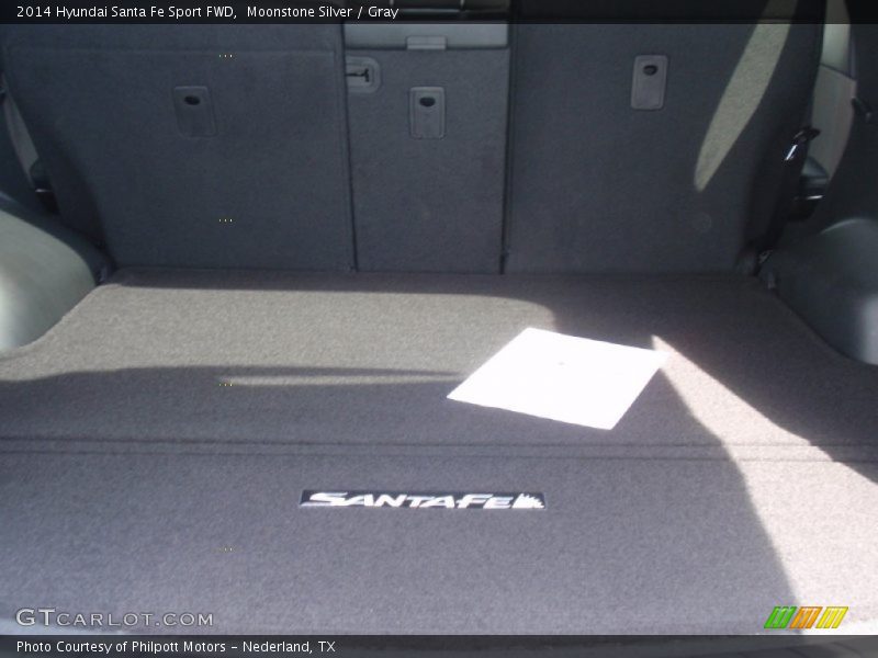 Moonstone Silver / Gray 2014 Hyundai Santa Fe Sport FWD