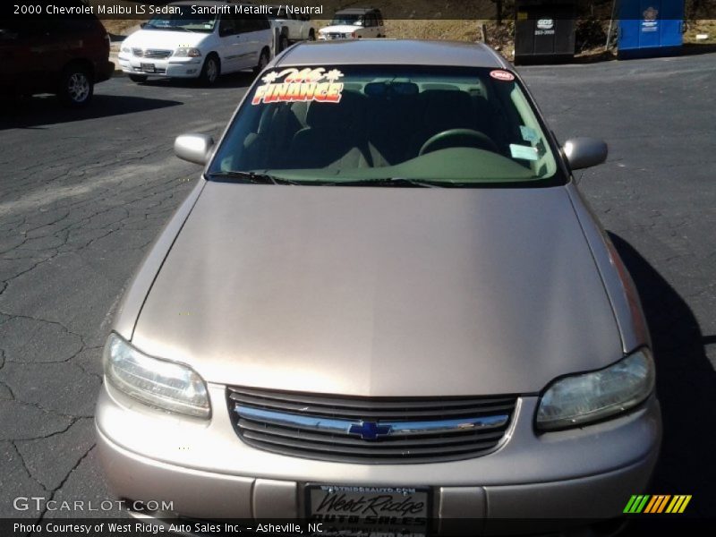 Sandrift Metallic / Neutral 2000 Chevrolet Malibu LS Sedan