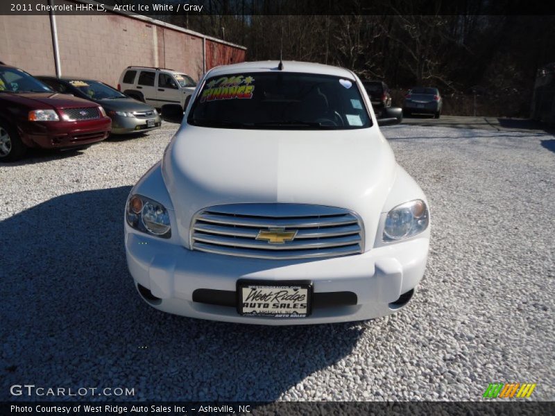 Arctic Ice White / Gray 2011 Chevrolet HHR LS