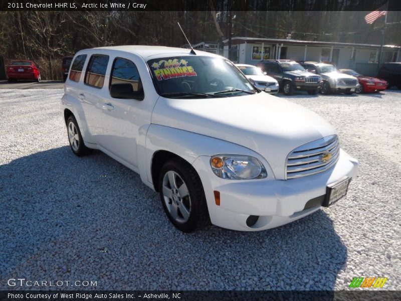 Arctic Ice White / Gray 2011 Chevrolet HHR LS