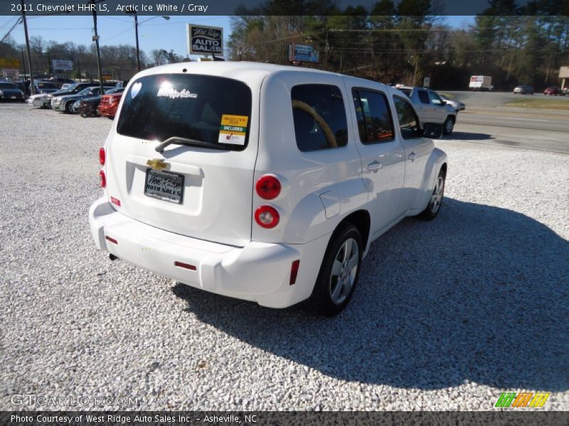 Arctic Ice White / Gray 2011 Chevrolet HHR LS