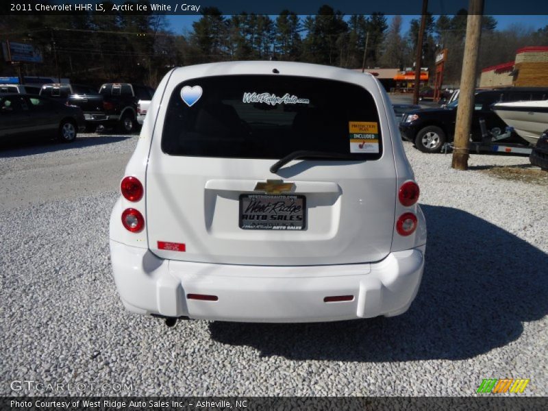Arctic Ice White / Gray 2011 Chevrolet HHR LS