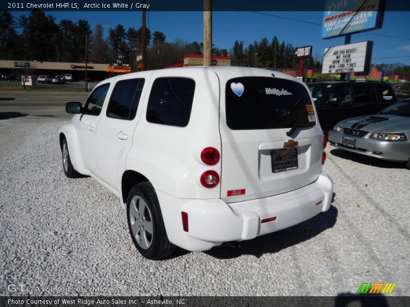 Arctic Ice White / Gray 2011 Chevrolet HHR LS