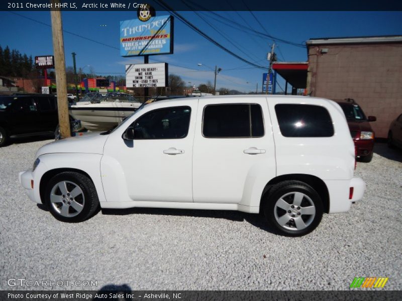 Arctic Ice White / Gray 2011 Chevrolet HHR LS