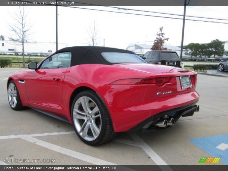 Salsa Red / Jet 2014 Jaguar F-TYPE V8 S