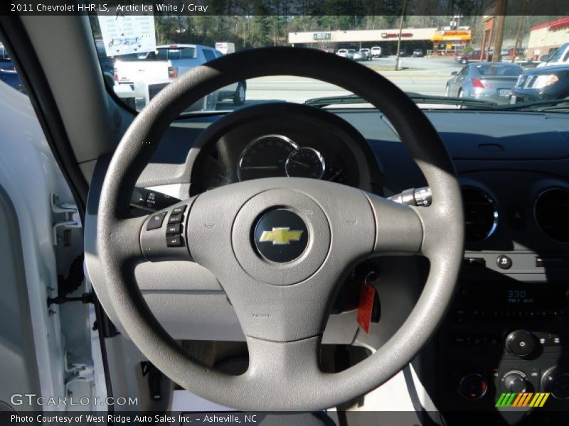 Arctic Ice White / Gray 2011 Chevrolet HHR LS