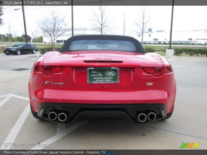 Salsa Red / Jet 2014 Jaguar F-TYPE V8 S