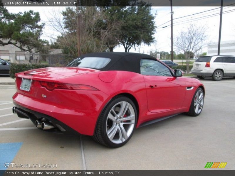 Salsa Red / Jet 2014 Jaguar F-TYPE V8 S