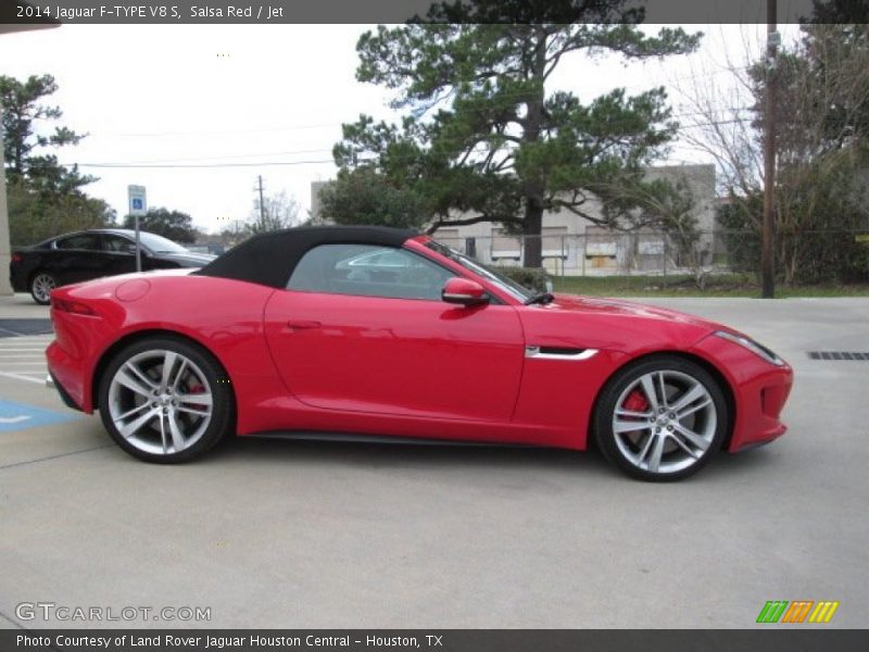  2014 F-TYPE V8 S Salsa Red
