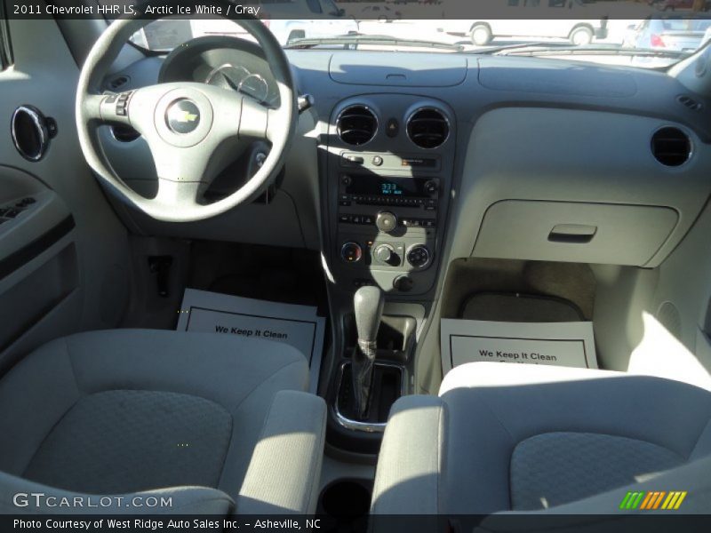 Arctic Ice White / Gray 2011 Chevrolet HHR LS