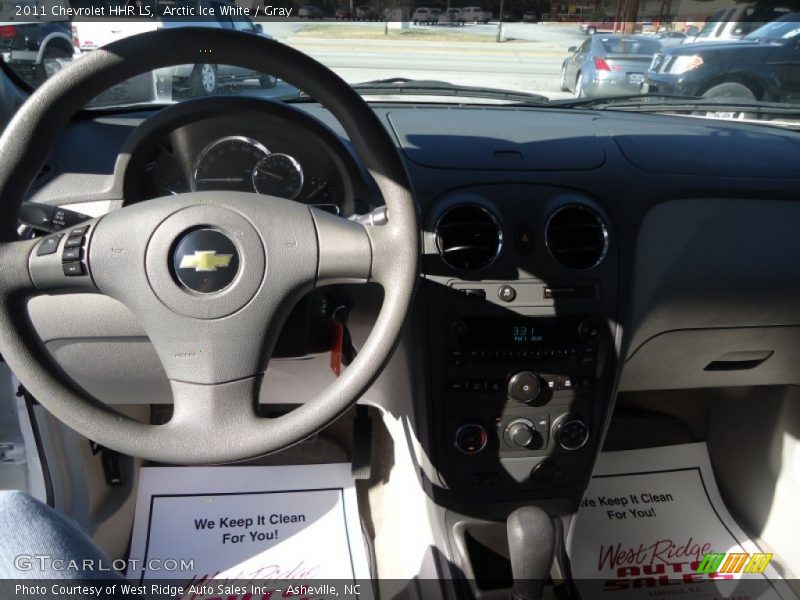 Arctic Ice White / Gray 2011 Chevrolet HHR LS