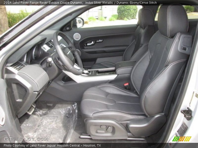 Front Seat of 2014 Range Rover Evoque Coupe Dynamic