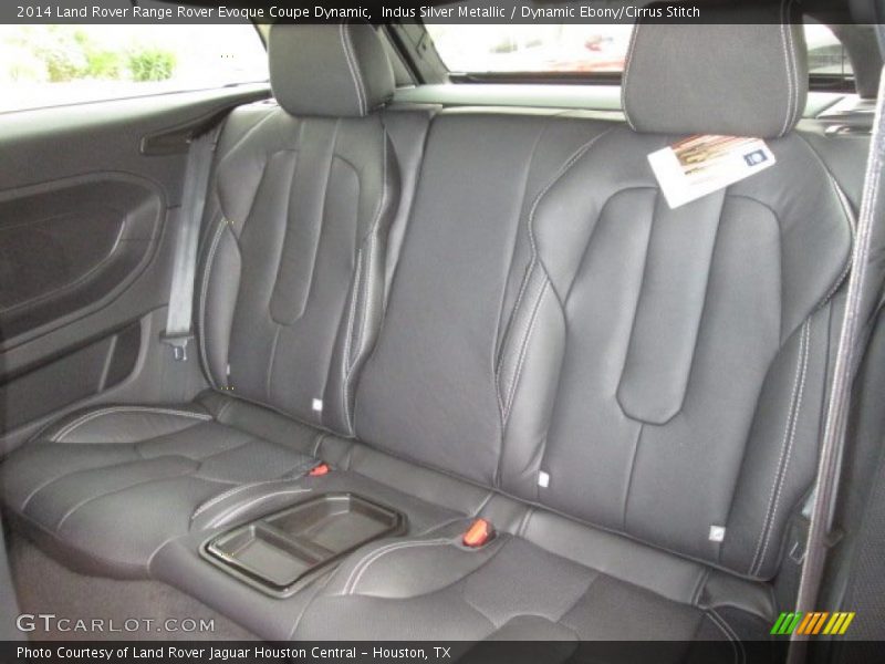 Rear Seat of 2014 Range Rover Evoque Coupe Dynamic