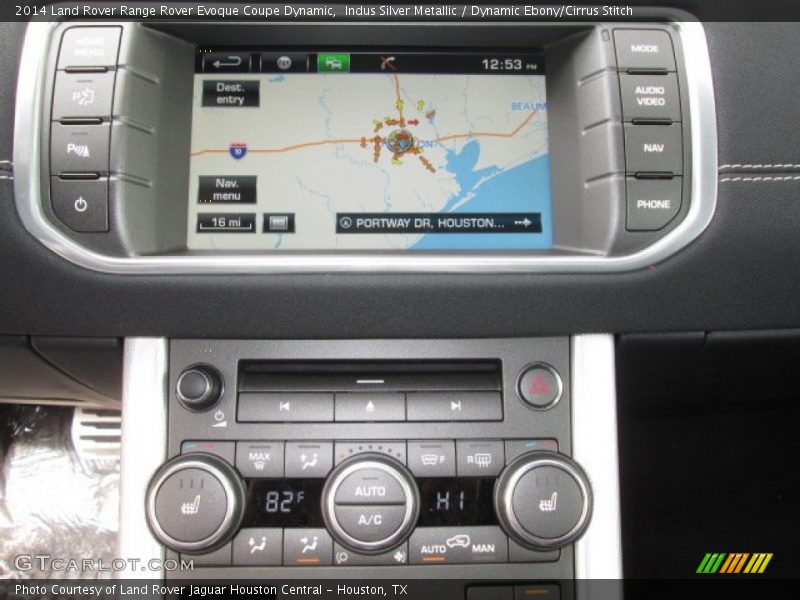 Navigation of 2014 Range Rover Evoque Coupe Dynamic