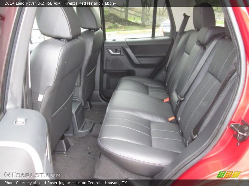 Rear Seat of 2014 LR2 HSE 4x4