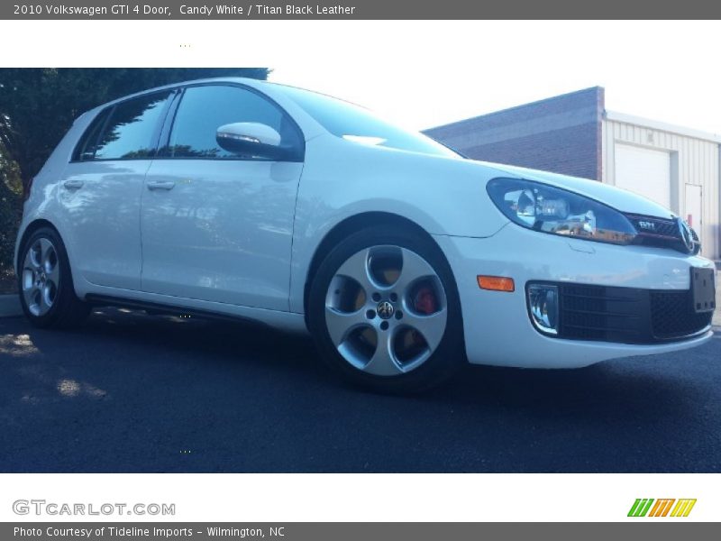 Candy White / Titan Black Leather 2010 Volkswagen GTI 4 Door