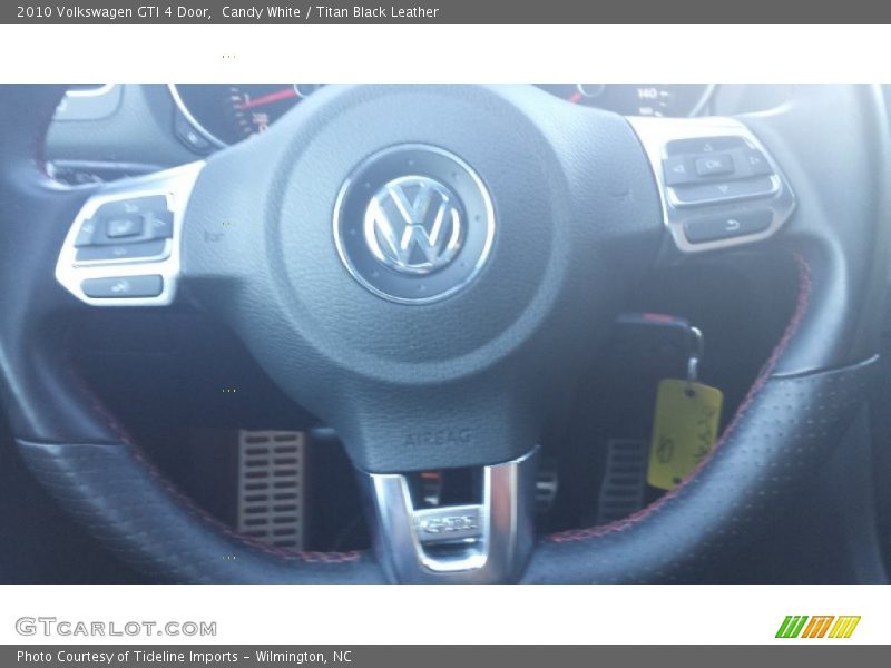 Candy White / Titan Black Leather 2010 Volkswagen GTI 4 Door