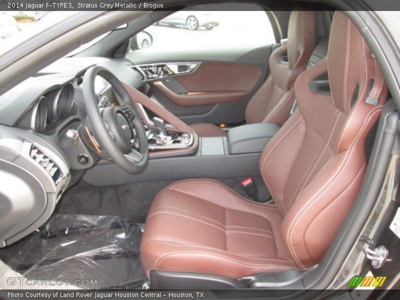  2014 F-TYPE S Brogue Interior