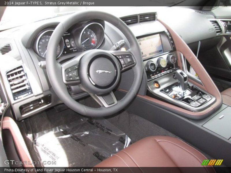 Front Seat of 2014 F-TYPE S