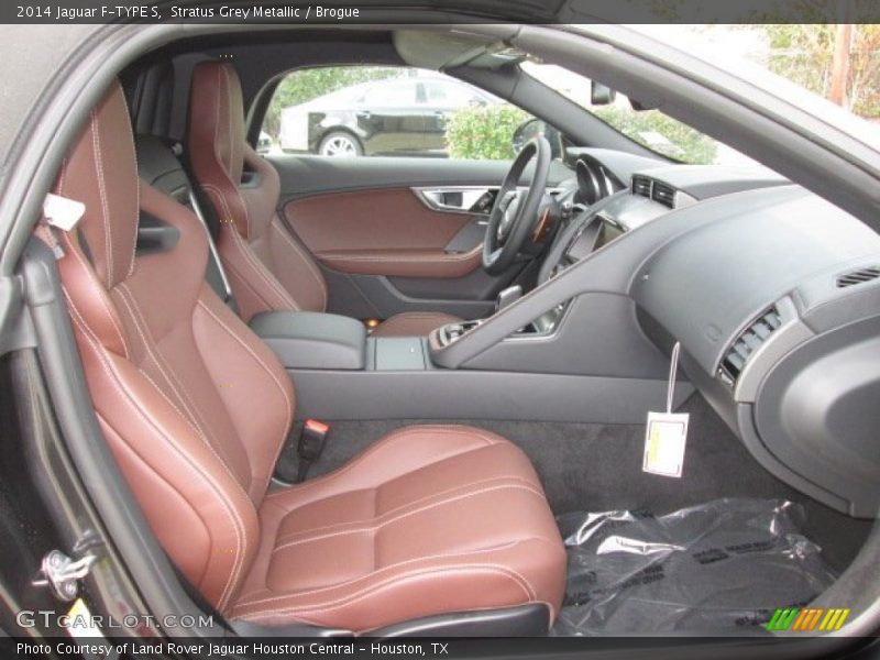 Front Seat of 2014 F-TYPE S
