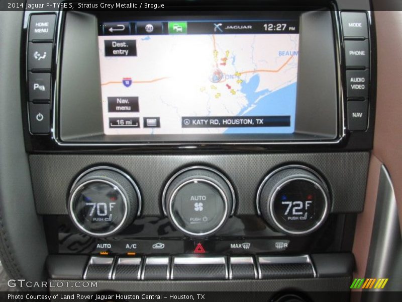 Navigation of 2014 F-TYPE S