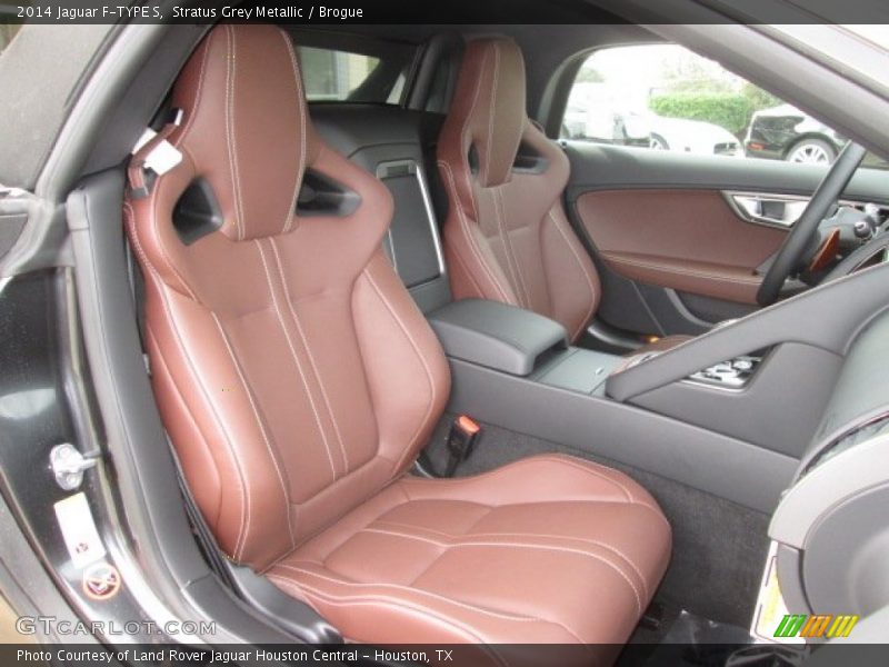 Front Seat of 2014 F-TYPE S