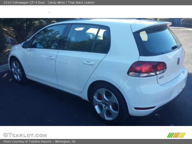 Candy White / Titan Black Leather 2010 Volkswagen GTI 4 Door