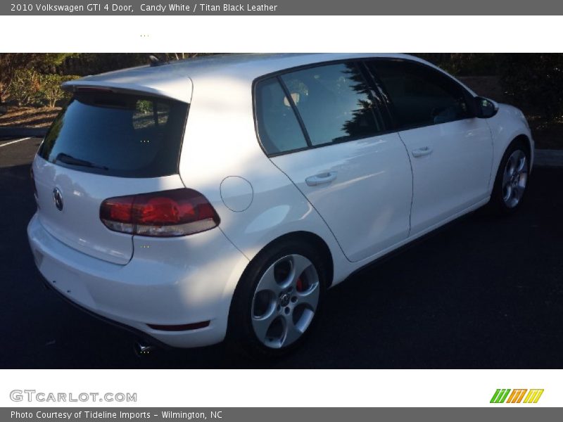 Candy White / Titan Black Leather 2010 Volkswagen GTI 4 Door