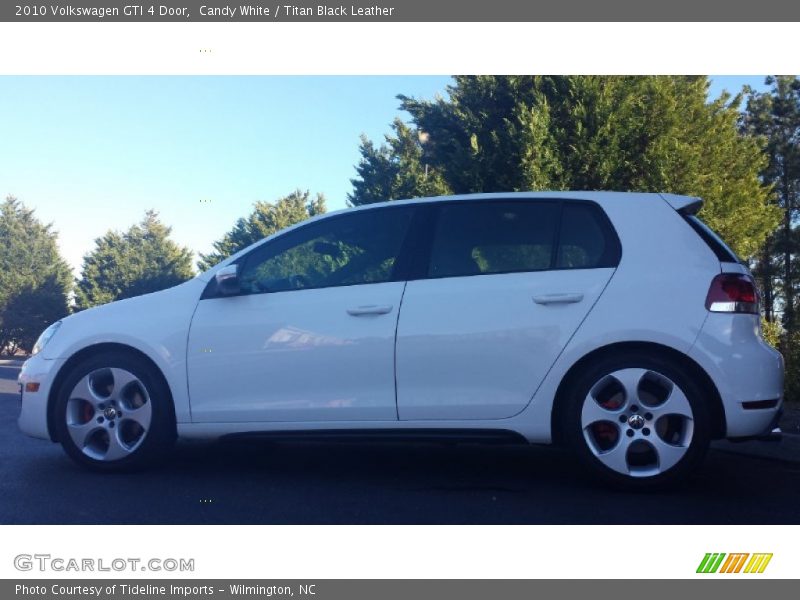 Candy White / Titan Black Leather 2010 Volkswagen GTI 4 Door