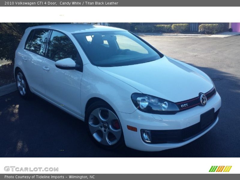 Candy White / Titan Black Leather 2010 Volkswagen GTI 4 Door