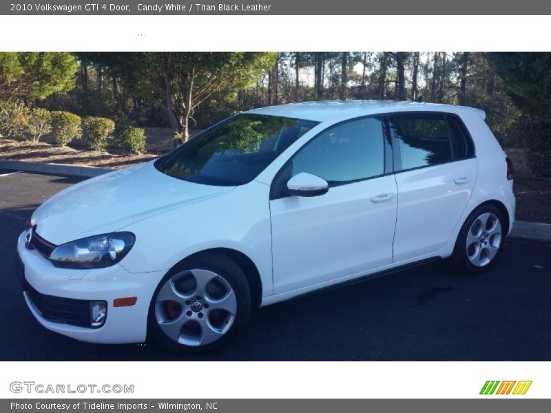 Candy White / Titan Black Leather 2010 Volkswagen GTI 4 Door