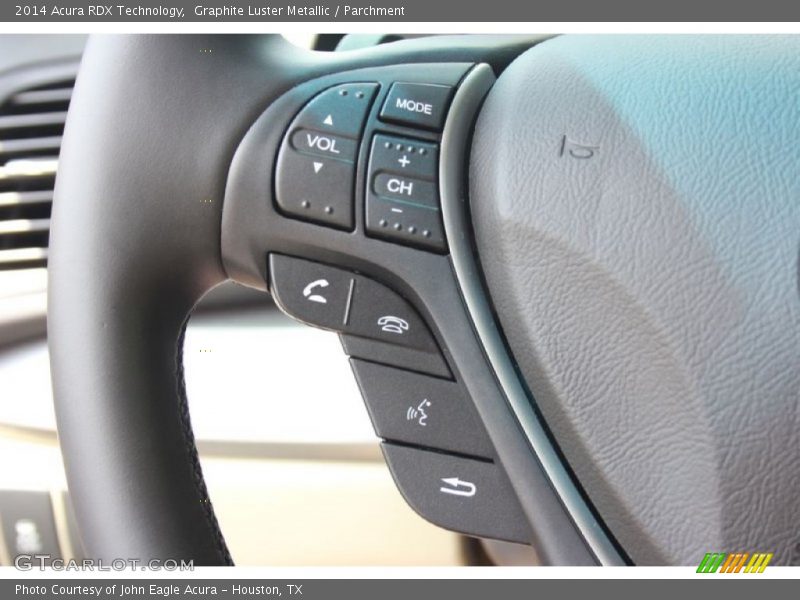 Graphite Luster Metallic / Parchment 2014 Acura RDX Technology