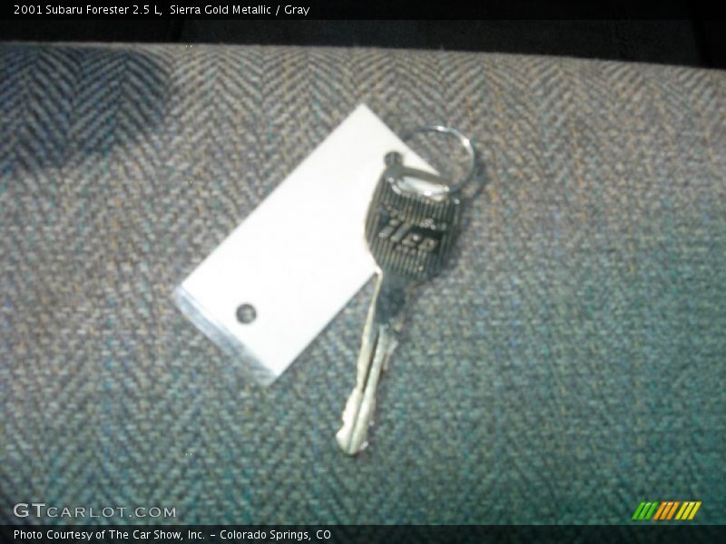Sierra Gold Metallic / Gray 2001 Subaru Forester 2.5 L