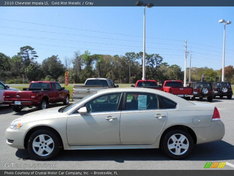  2010 Impala LS Gold Mist Metallic