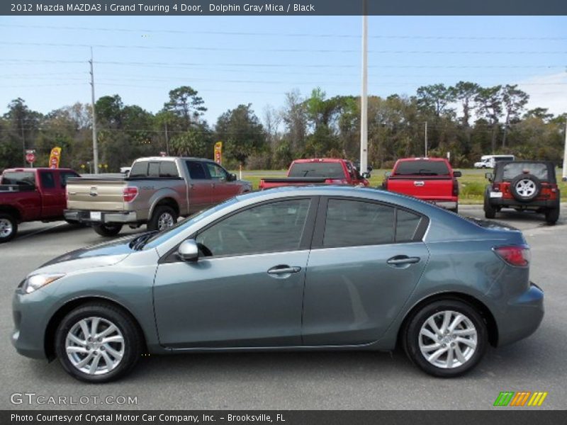  2012 MAZDA3 i Grand Touring 4 Door Dolphin Gray Mica