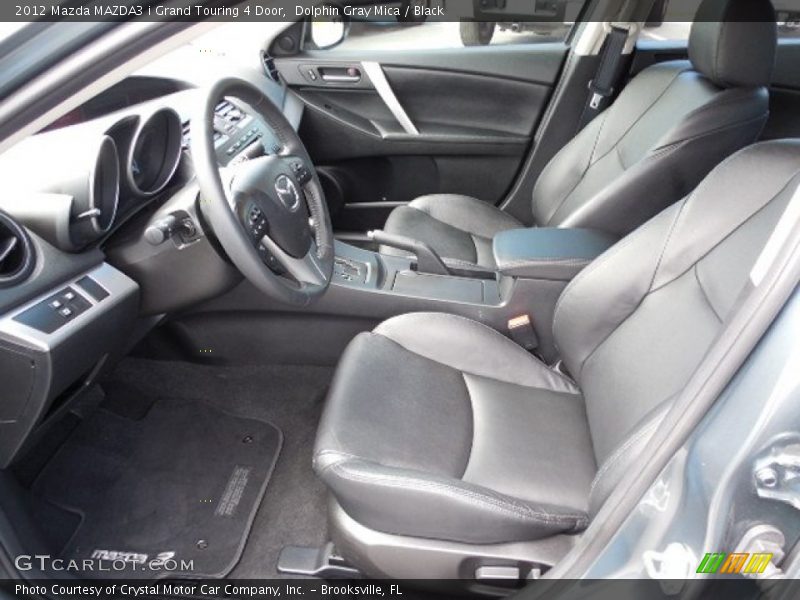 Front Seat of 2012 MAZDA3 i Grand Touring 4 Door