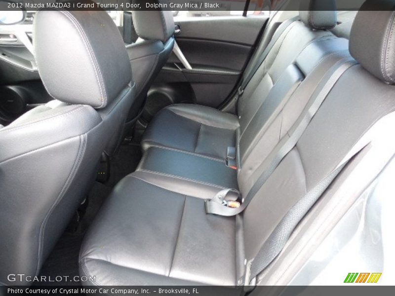 Rear Seat of 2012 MAZDA3 i Grand Touring 4 Door