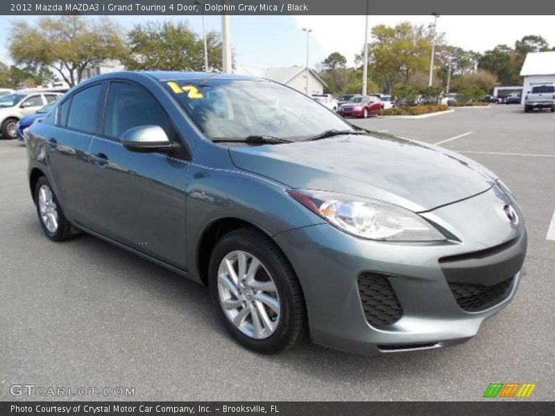 Front 3/4 View of 2012 MAZDA3 i Grand Touring 4 Door