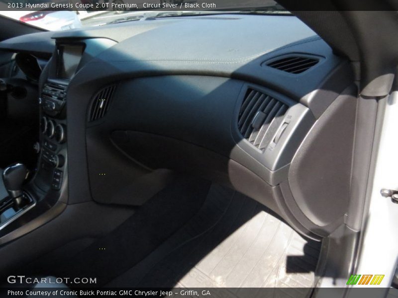 Circuit Silver / Black Cloth 2013 Hyundai Genesis Coupe 2.0T Premium