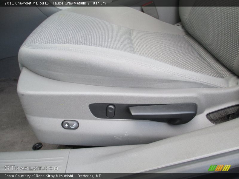Taupe Gray Metallic / Titanium 2011 Chevrolet Malibu LS