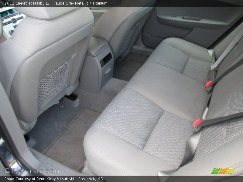 Taupe Gray Metallic / Titanium 2011 Chevrolet Malibu LS