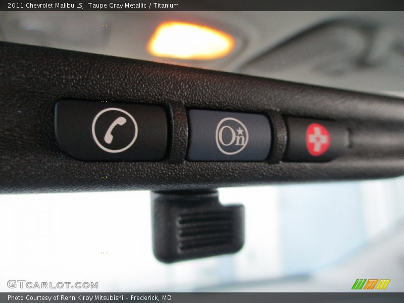 Taupe Gray Metallic / Titanium 2011 Chevrolet Malibu LS