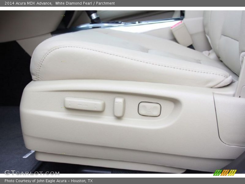White Diamond Pearl / Parchment 2014 Acura MDX Advance