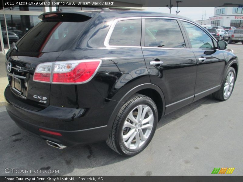 Brilliant Black / Black 2011 Mazda CX-9 Grand Touring AWD