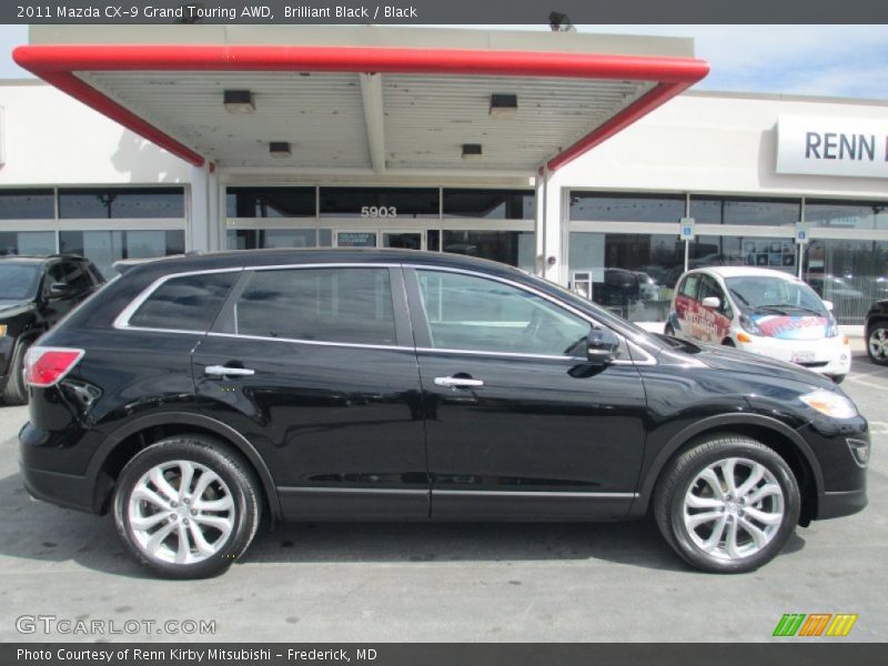 Brilliant Black / Black 2011 Mazda CX-9 Grand Touring AWD