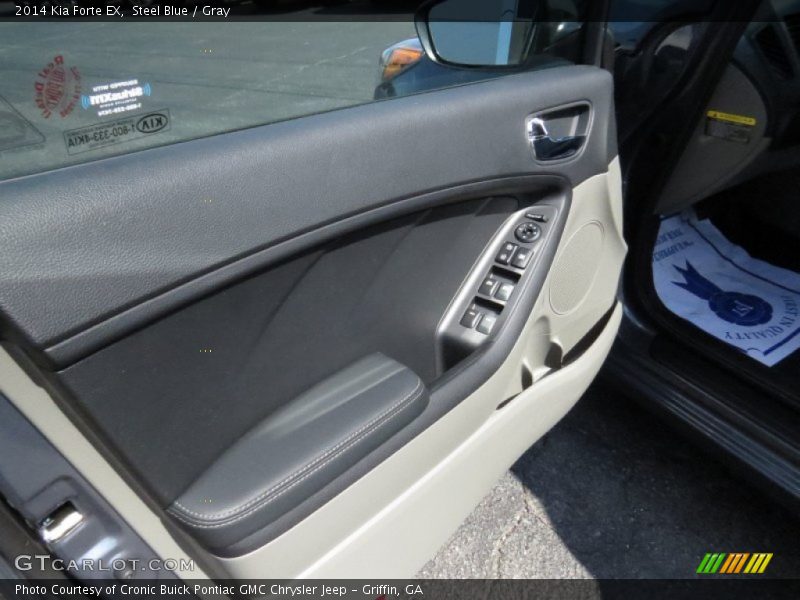 Steel Blue / Gray 2014 Kia Forte EX